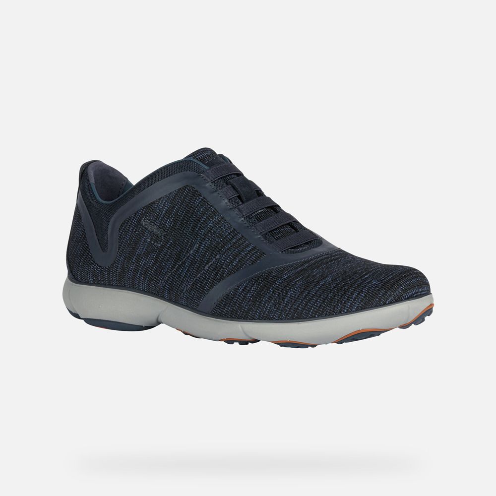 Geox Sneakers Navy Nebula - Geox Mens Shoes - ANIWMZ804